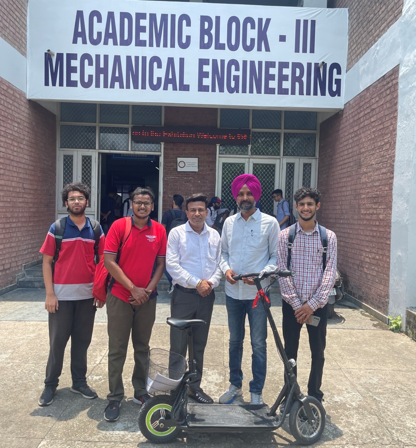 TEC with UIET PU organized”Poster Presentation and Display of Prototype”