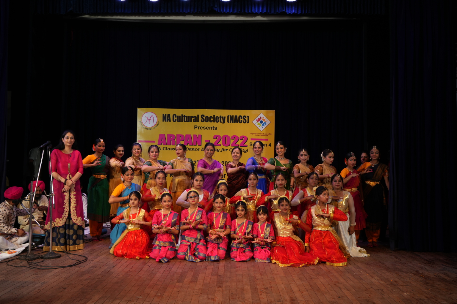 एन ए कल्चरल सोसायटी का वार्षिक क्लासिक डांस अर्पण 2022 सीजन 4 सेक्टर-16 के पंजाब कला भवन में आयेजित