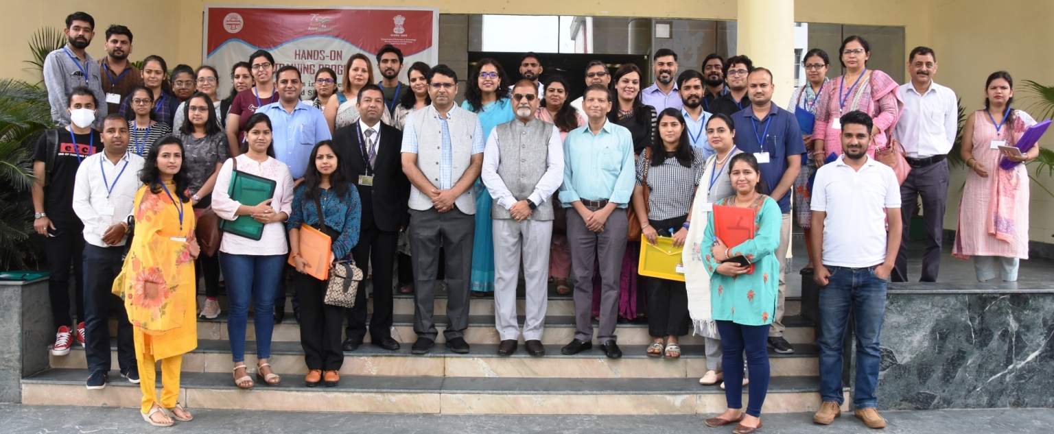 PU inaugurated training programme entitled “Advanced Trends in Biomedical Sciences: Research and Skill development”