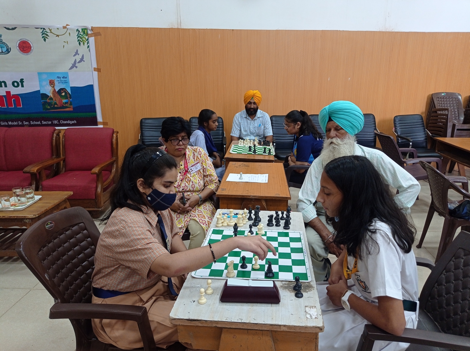 चण्डीगढ़ शिक्षा विभाग द्वारा कराए जा रहे अंतर-विद्यालय शतरंज प्रतियोगिता के आज के नतीजे