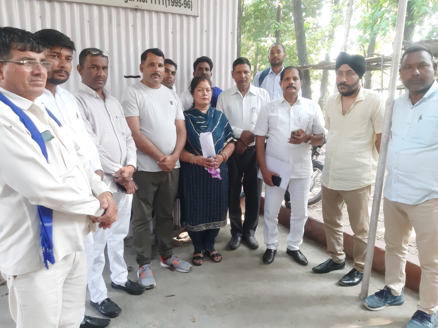 बहुजन समाज पार्टी की उम्मीदवार रूबी शर्मा ने नामांकन पत्र दाखिल किया