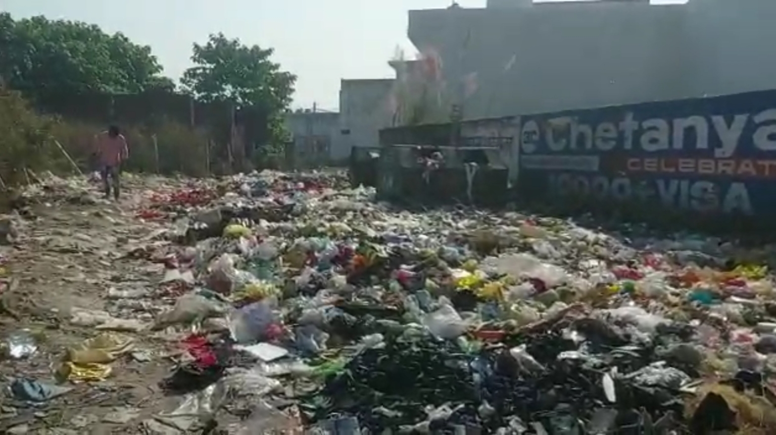 यमुनानगर में कचरे के अंबार के कारण शहर की सुंदरता पर लग रहा है ग्रहण