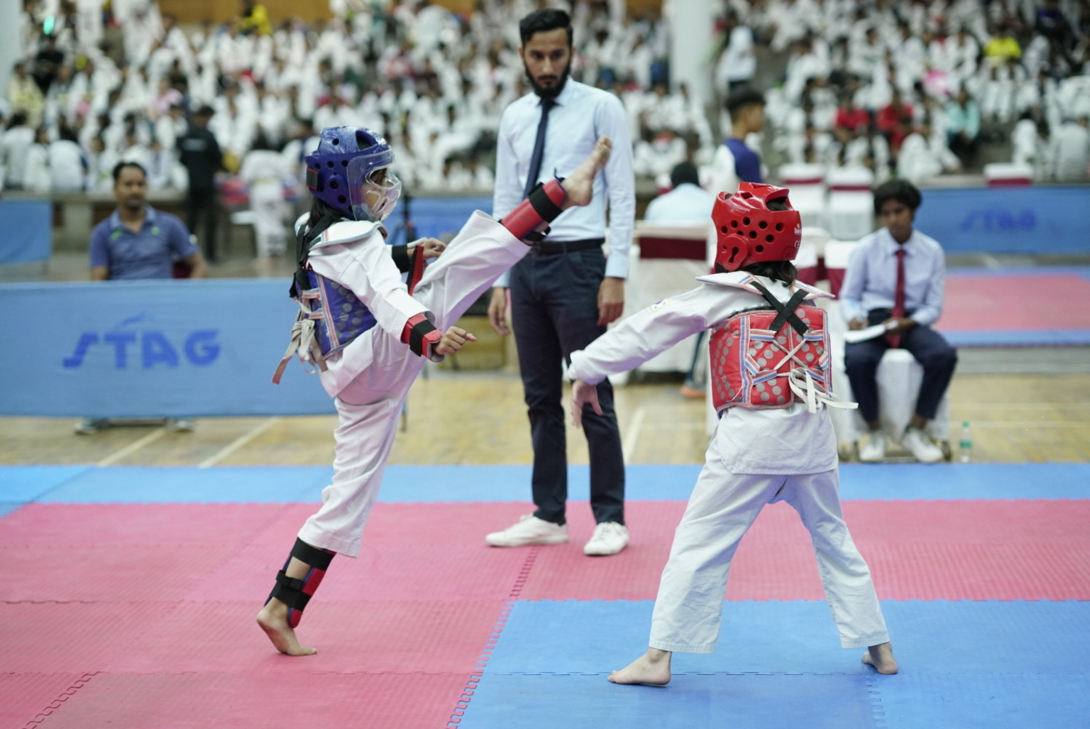 एमराल्ड मार्शल आर्ट्स एकेडमी द्वारा दो दिवसीय 9वां जीटीए कप ओपन नेशनल ताइक्वांडो चैंपियनशिप का आगाज शहर में