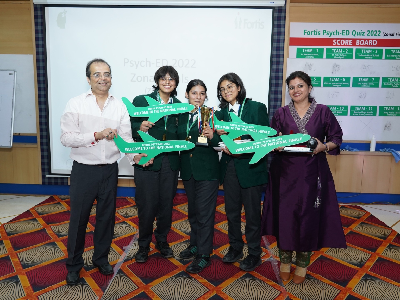 नार्थ रीजन के लिए फोर्टिस हॉस्पिटल मोहाली ने ‘साइक-ईडी 2022’ जोनल फाइनल्स की मेजबानी की