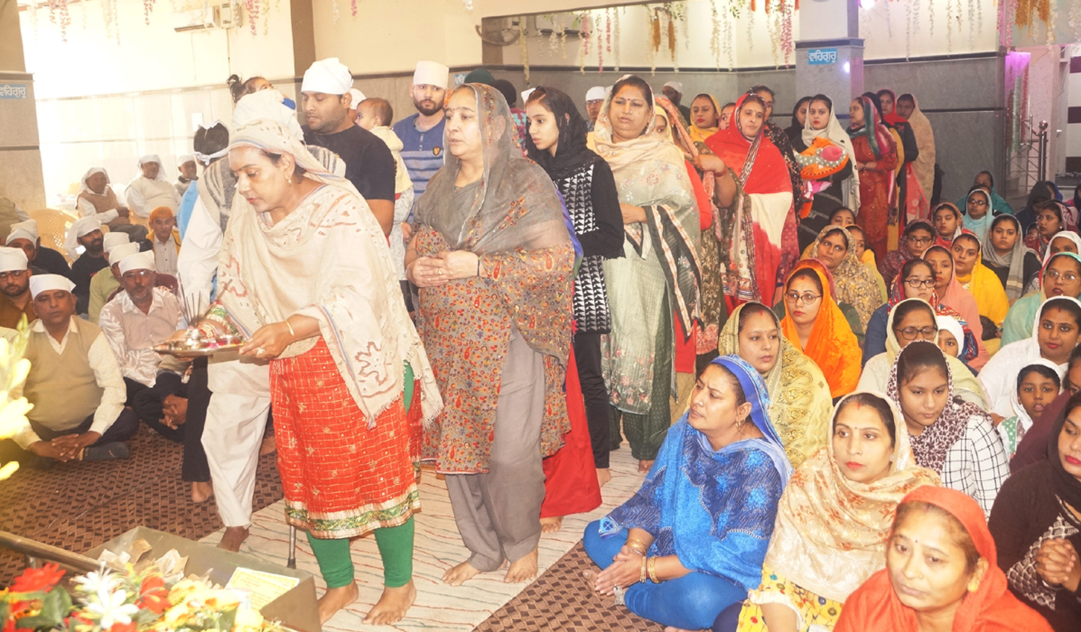 गुरु नानक देव के प्रकाशोत्सव पर गुरुद्वारा भाभड़ा बिरादरी में श्रीअखण्ड पाठ शुरू