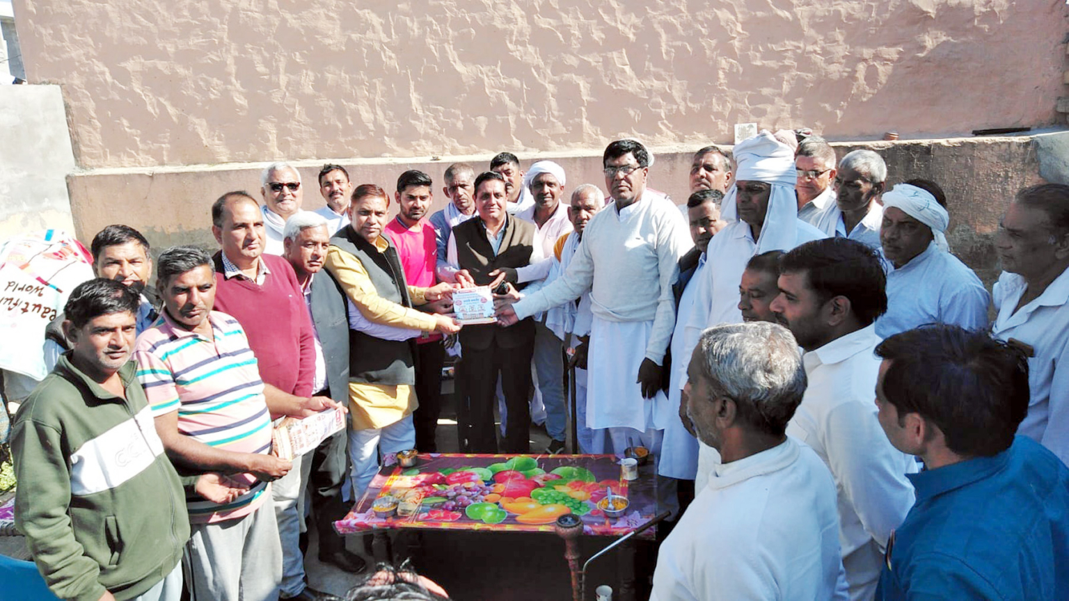 सैनी सभा ट्रस्ट ने दिया महाराज शूरसेन जंयती समारोह का निमंत्रण