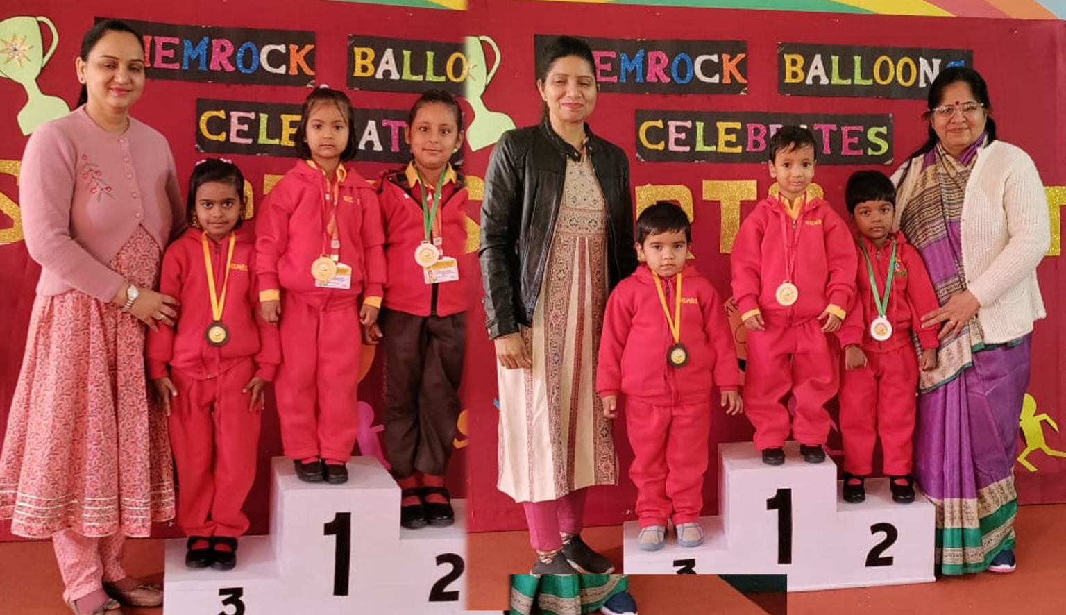 सिम्पल दौड़ प्रतियोगिता में थिया सैनी दौड़ी सबसे तेज