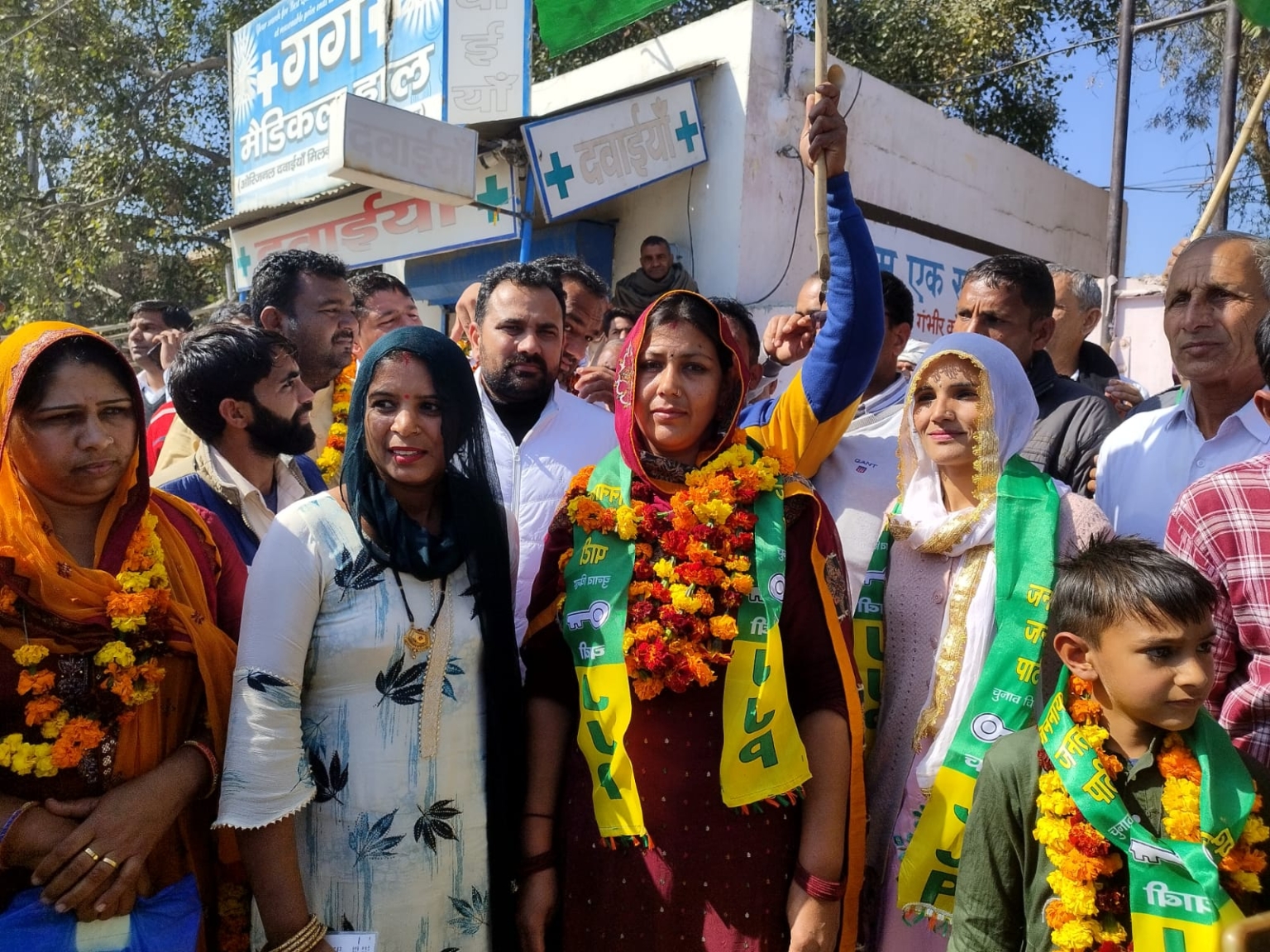 वार्ड नंबर 30 से जजपा समर्थित प्रत्याशी सुदेश घनघस पंचायत समिति बरवाला की निर्विरोध बनी चेयरपर्सन