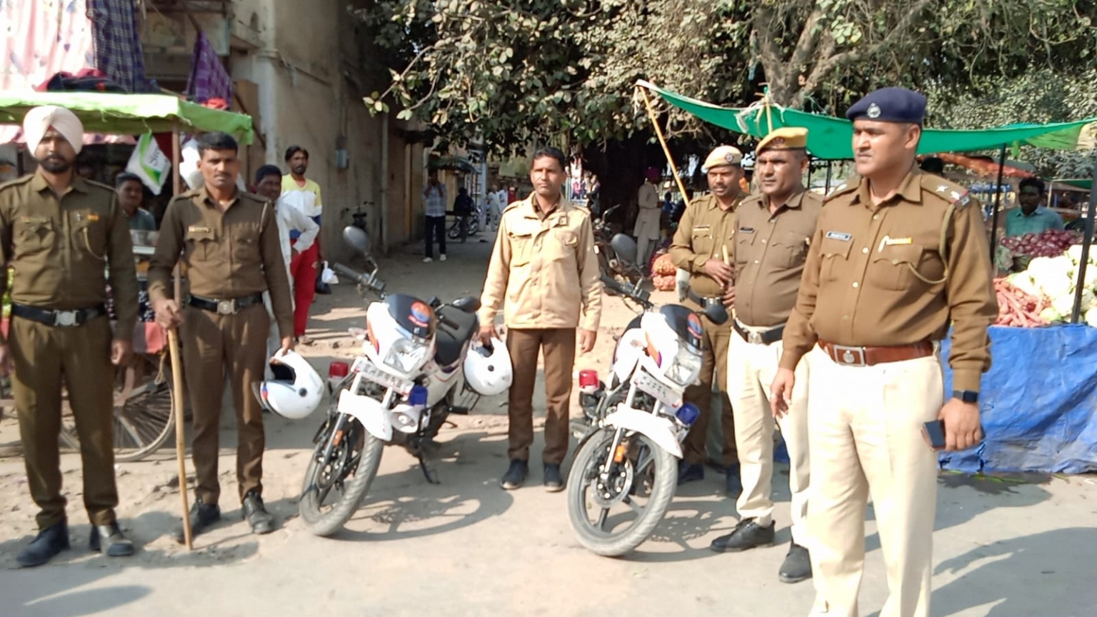 कालावाली क़ो पुलिस अधीक्षक डॉक्टर अर्पित जैन ने दिए चार राइडर