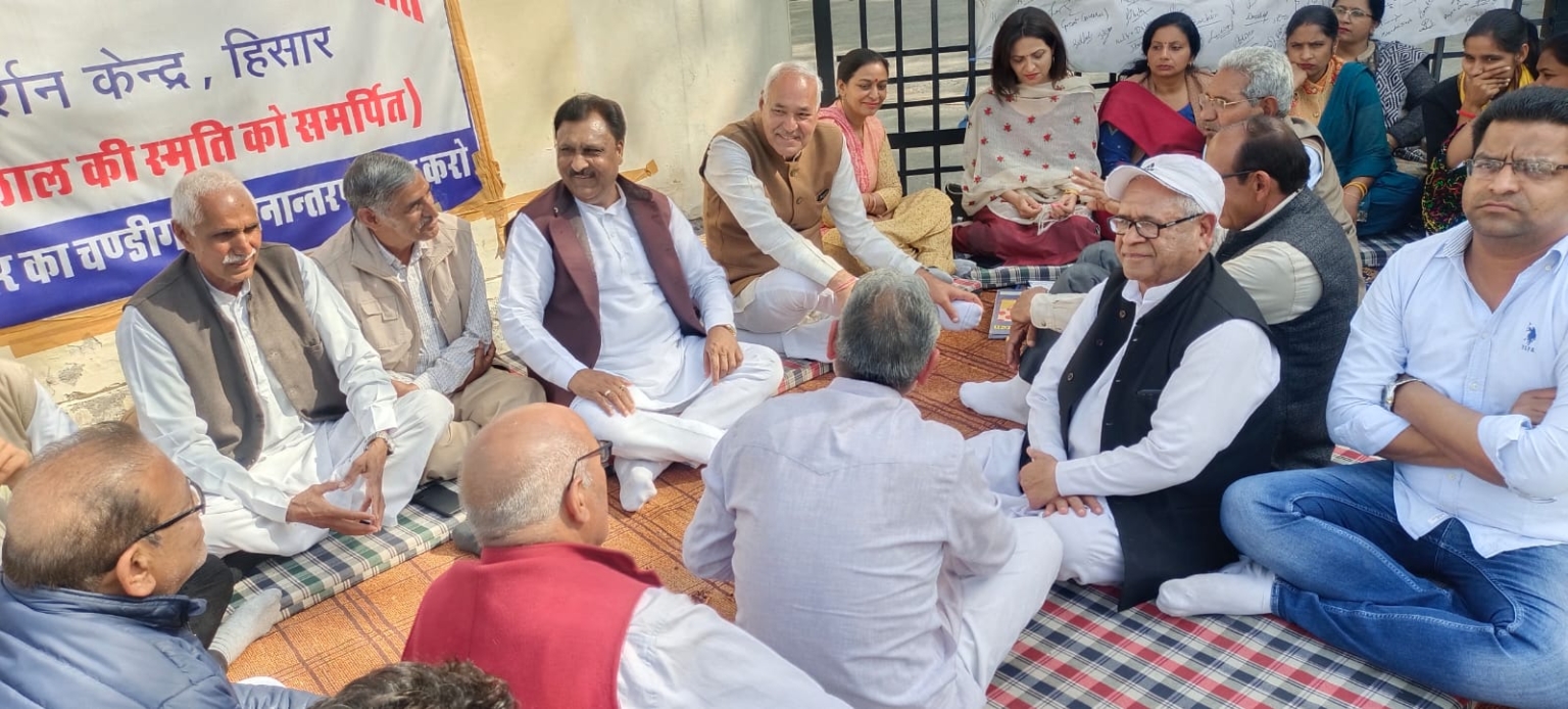 हिसार दूरदर्शन केंद्र का स्थानांतरण रद किया जाए : बजरंग गर्ग