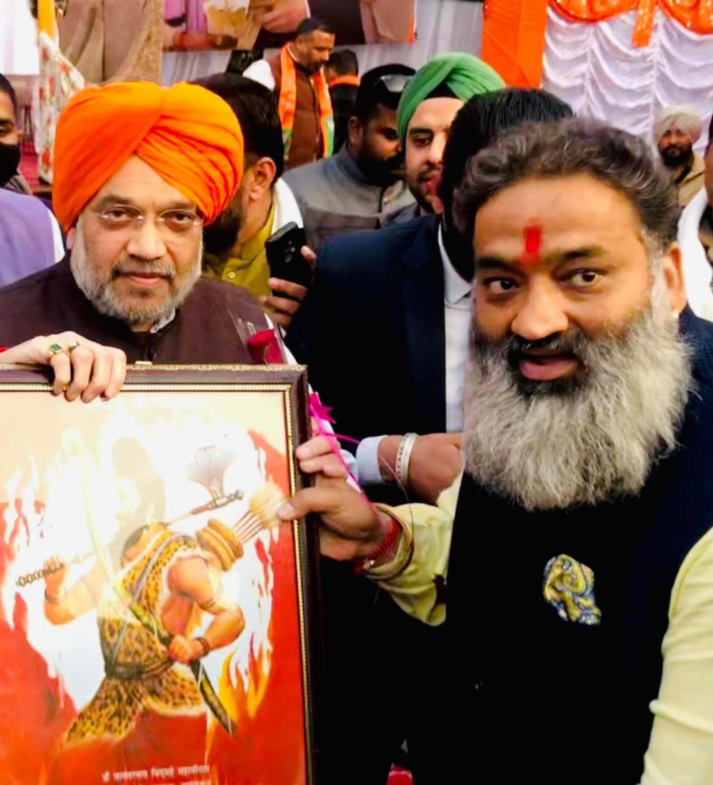 गृहमंत्री अमित शाह को एंटी टेरोरिस्ट फ्रंट इंडिया देगा हिंदुस्तानी टाइगर का अवार्ड : वीरेश शांडिल्य