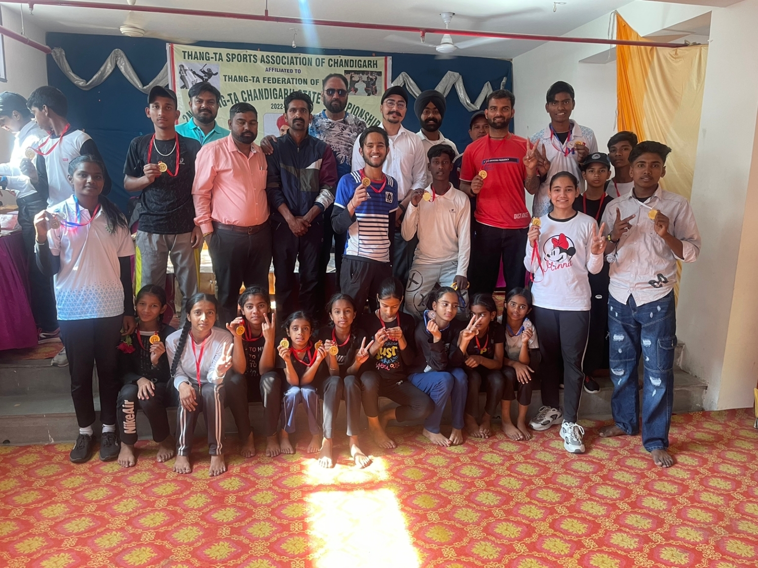 सिंह वॉरियर क्लब थांग – टा स्पोर्ट्स में ओवरऑल चैंपियन