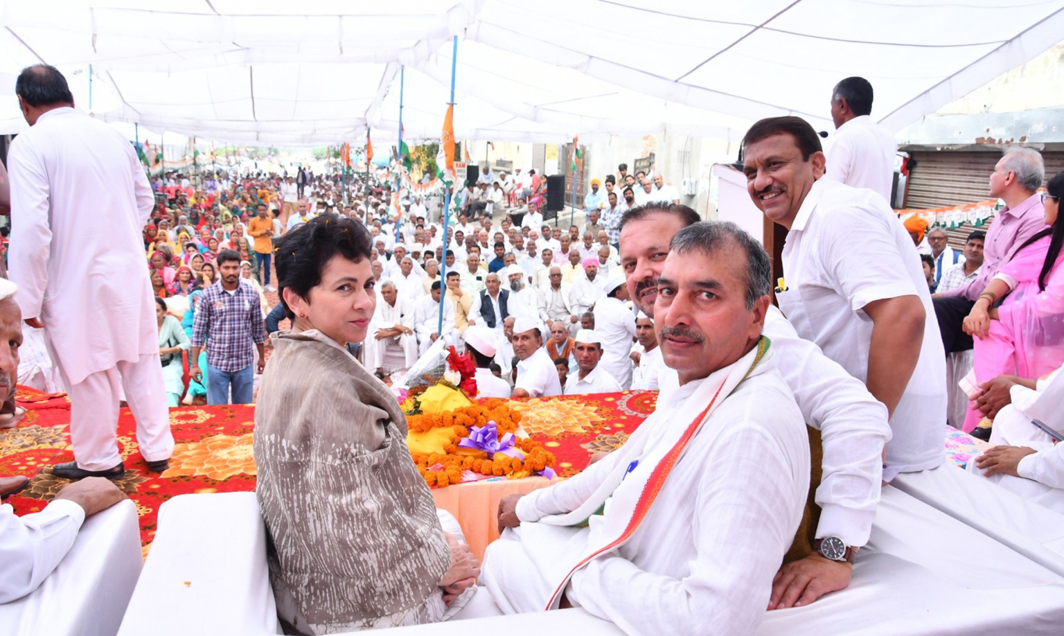 हाथ से हाथ जोड़ो अभियान को मिल रहा जनसमर्थन : सैलजा