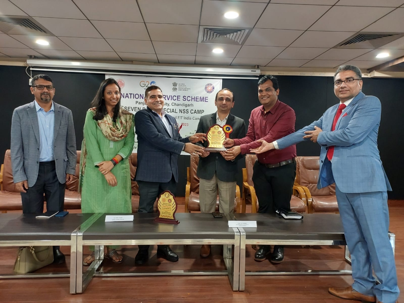 Special role of NSS volunteers in nation building – Dr. Nemi Chand