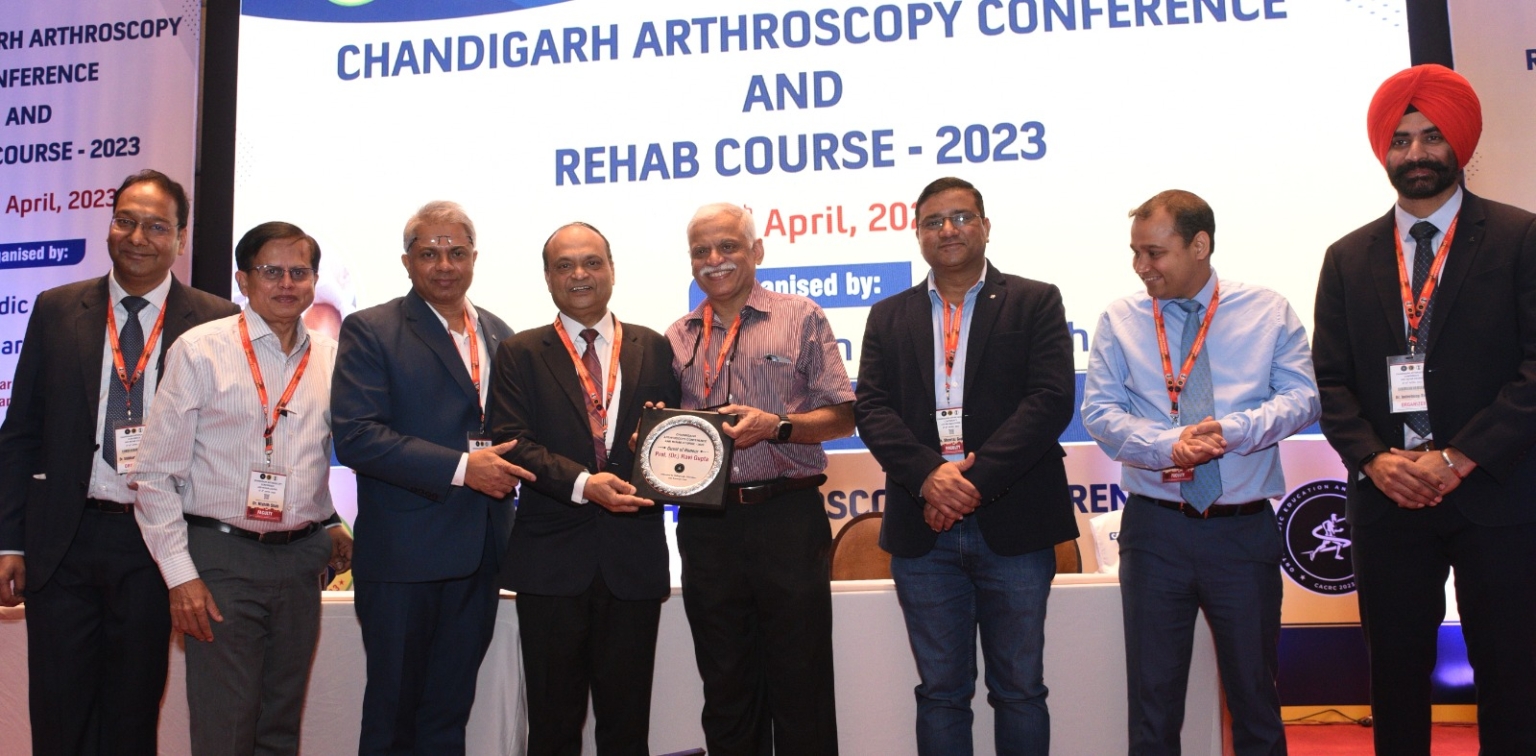 First Arthroscopy conference CACRC 2023 held in Chandigarh over weekend 