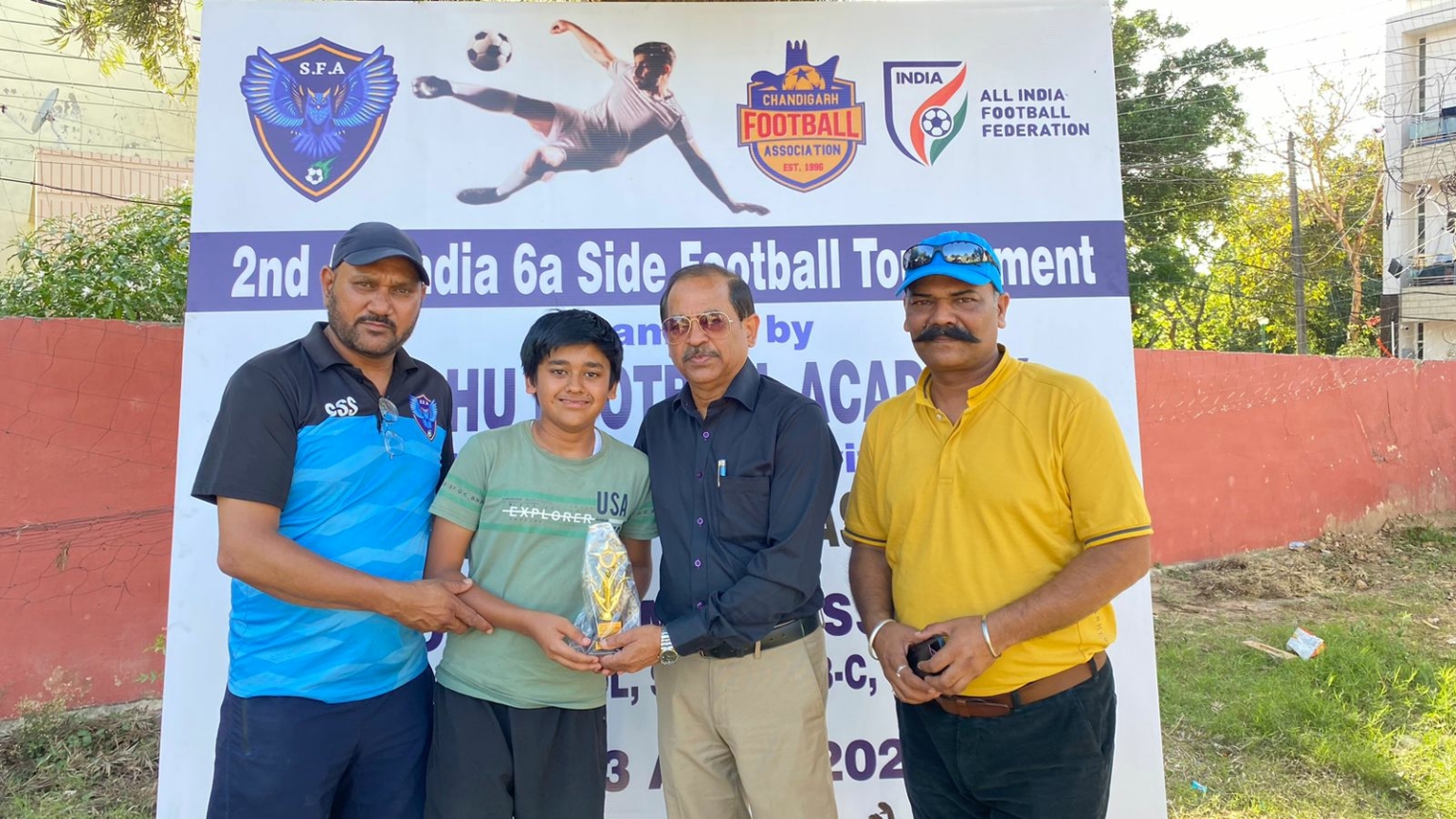 ऑल इंडिया 6 ए साइड फुटबॉल टूर्नामेंट शुरू