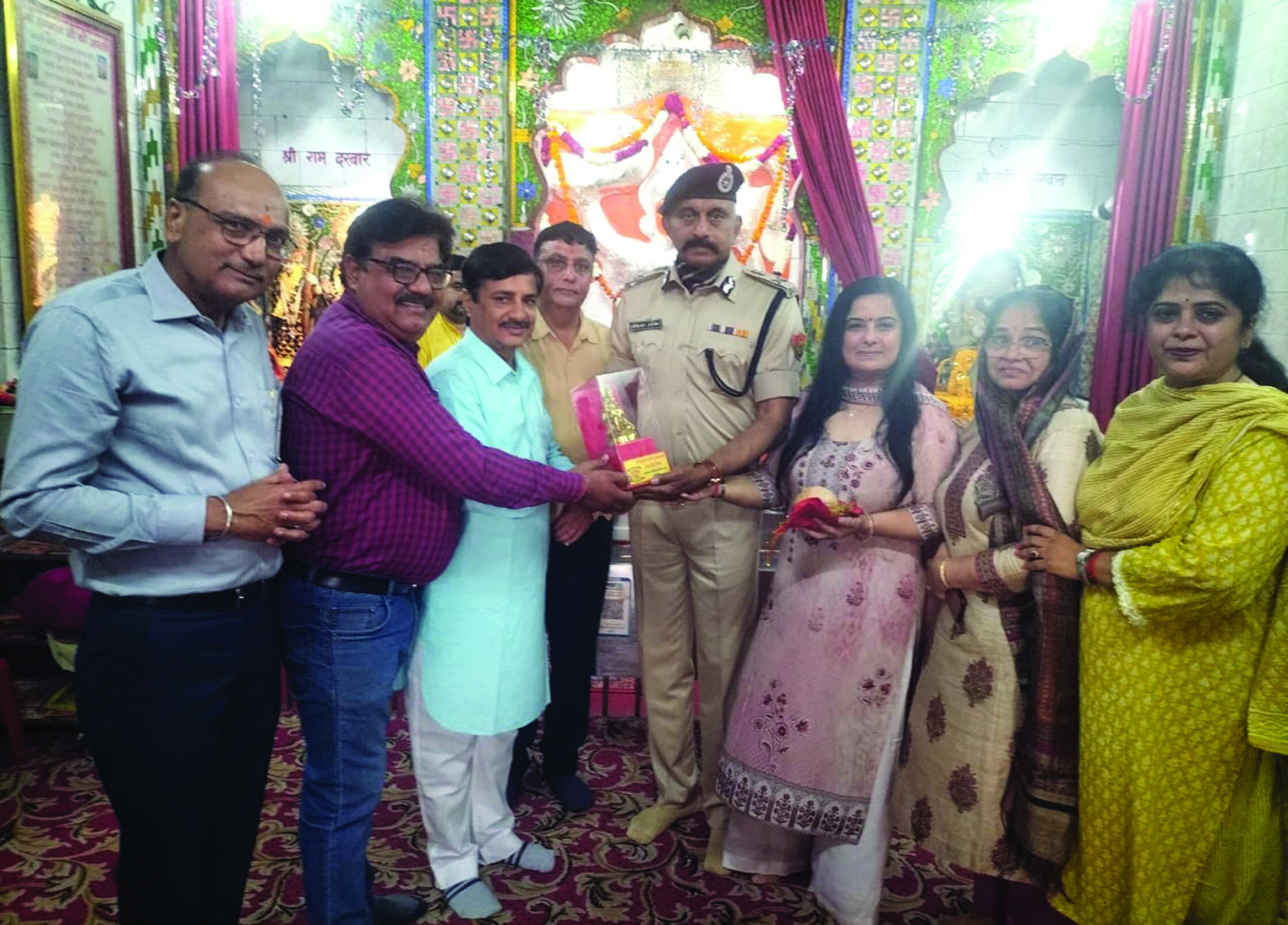 एडीजीपी श्रीकांत जाधव ने किया शिविर का शुभारंभ