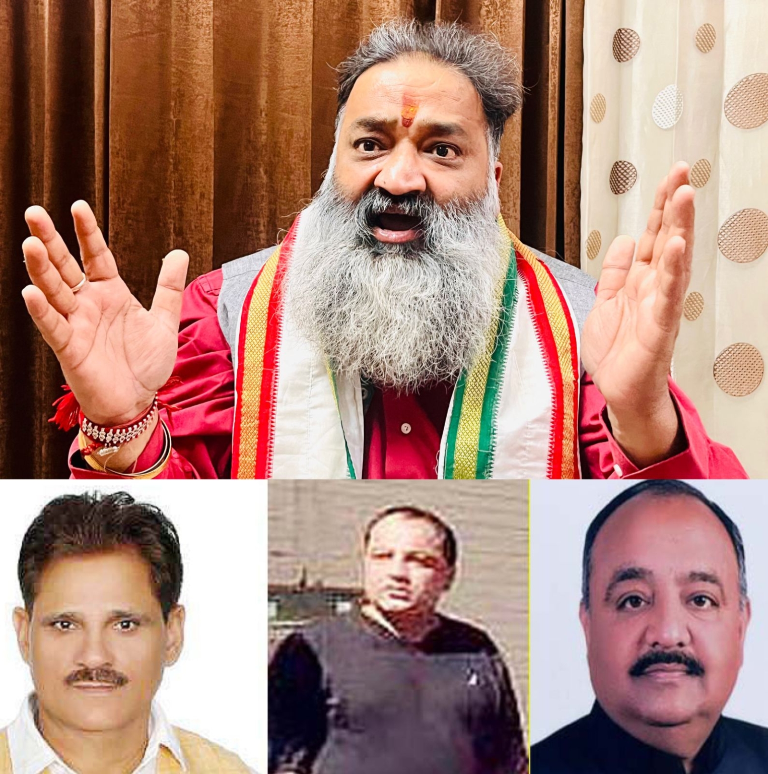 वीरेश शांडिल्य पर हमला करवाने वाले सतपाल सिंह से फोन पर अरविंद अग्रवाल लक्की व सुंदर ढींगरा की हुई बातचीत