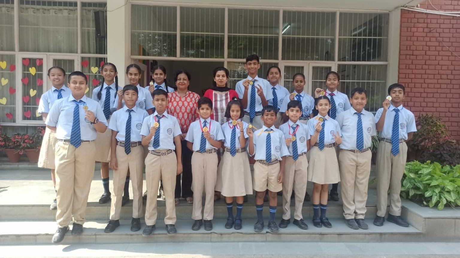 सेकंड जंप रोप स्टेट चैंपियनशिप में श्री अरबिंदो स्कूल के खिलाड़ी छाए