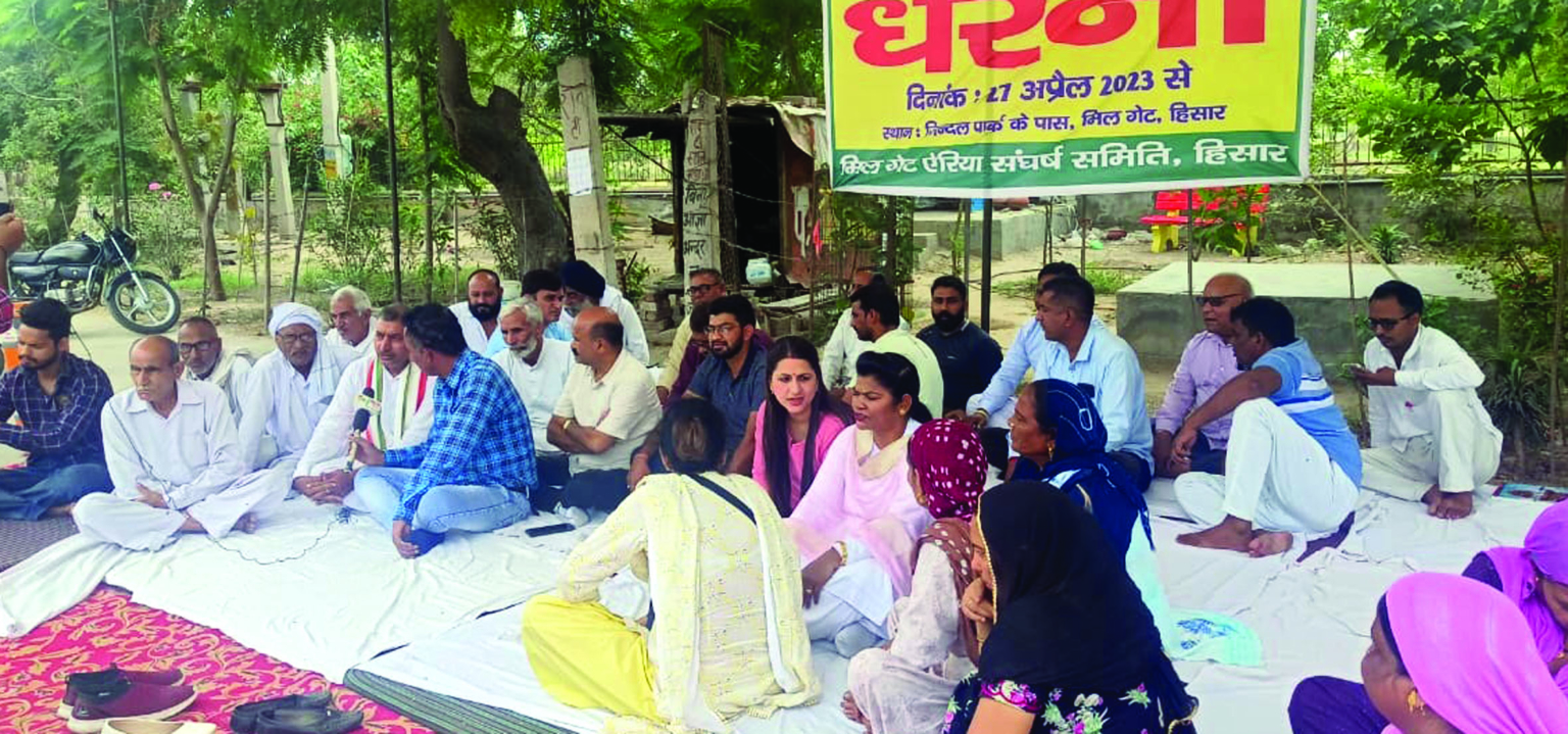 मिल गेट रोड का निर्माण जल्द शुरू न होने पर दी पीडब्ल्यूडी कार्यालय के घेराव की चेतावनी