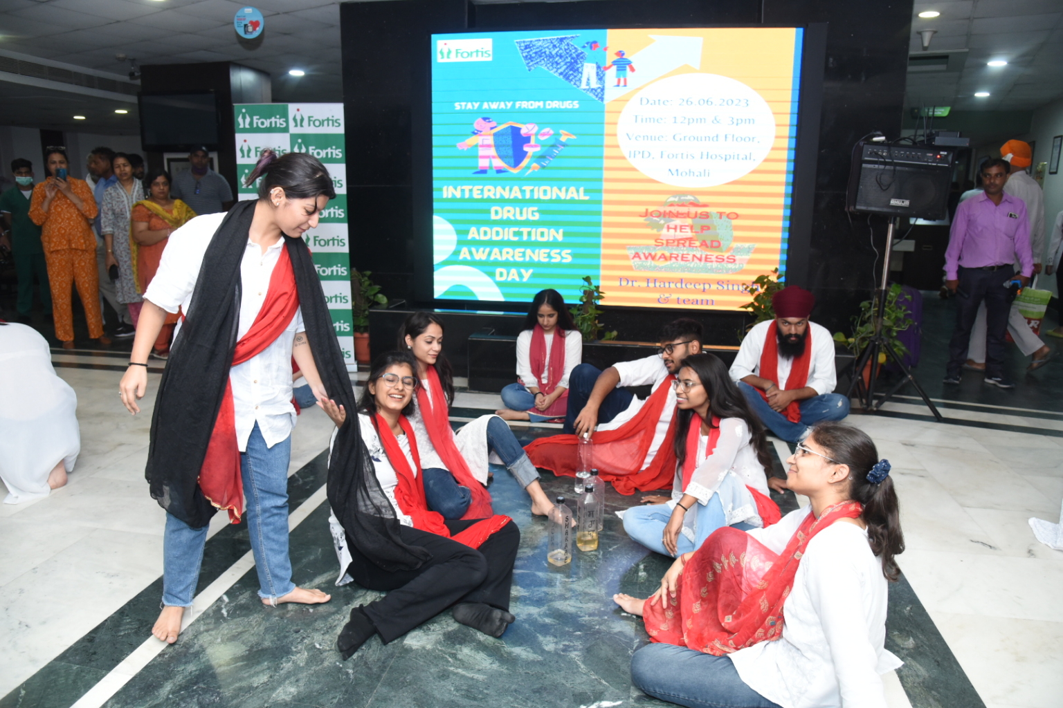 फोर्टिस मोहाली ने नुक्कड़ नाटक  के  माध्यम  से ड्रग  एब्यूज  पर  शहरवासियों को किया जागरूक