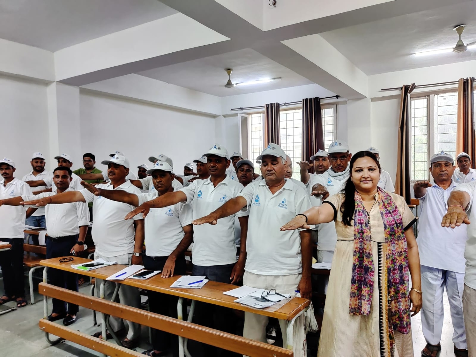 जन स्वास्थ्य अभियांत्रिकी विभाग द्वारा प्रशिक्षण कार्यक्रम का आयोजन किया गया