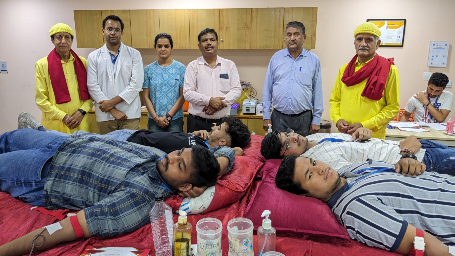 आई टी पार्क चंडीगढ़ में किया 108 एम्प्लॉईस ने रक्तदान