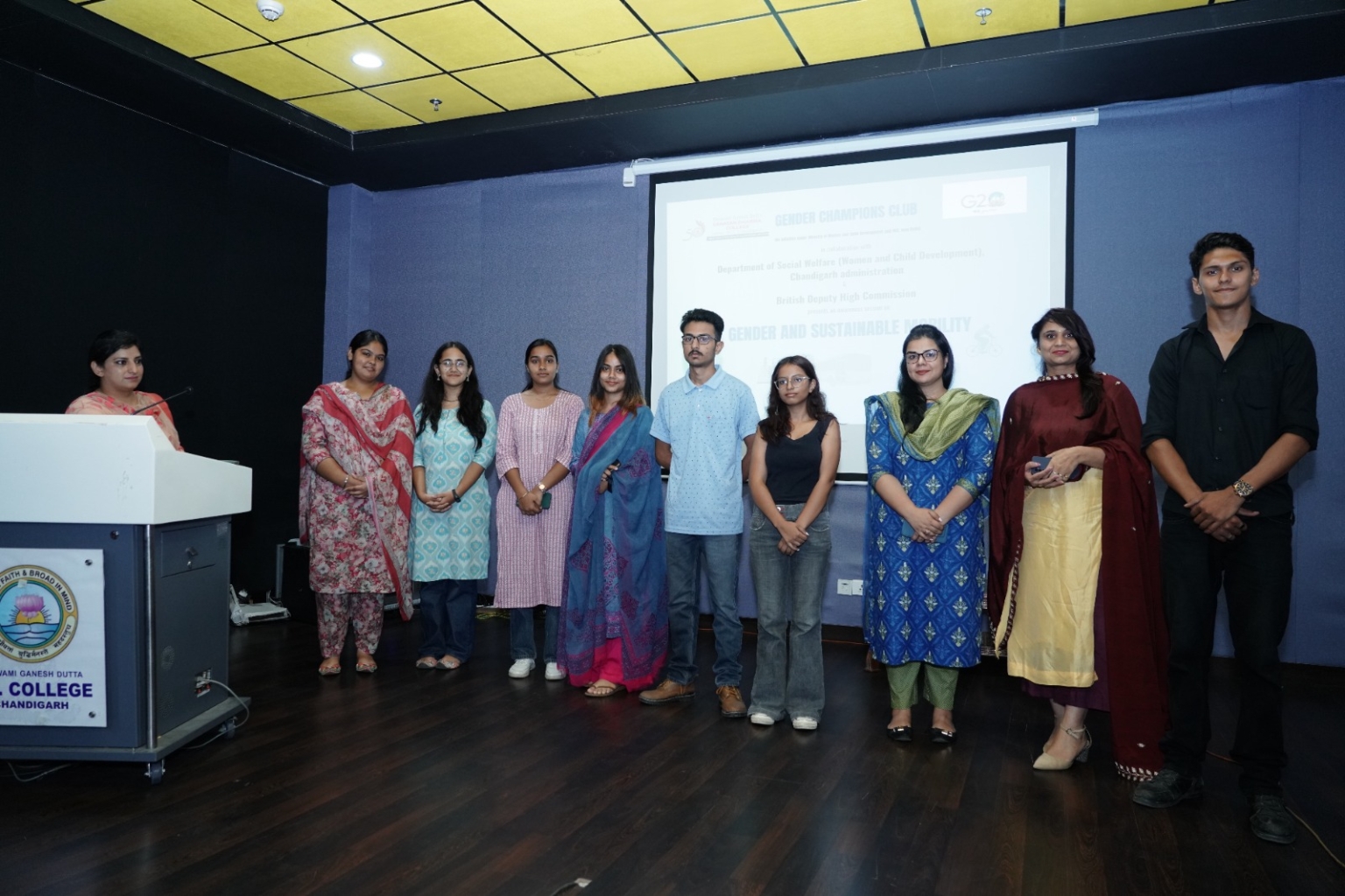 महिला सुरक्षा को लेकर एसडी कॉलेज में आयोजित हुआ जागरुकता सत्र