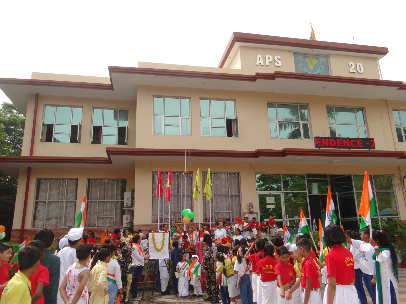 Independence Day Celebrated at APS 20