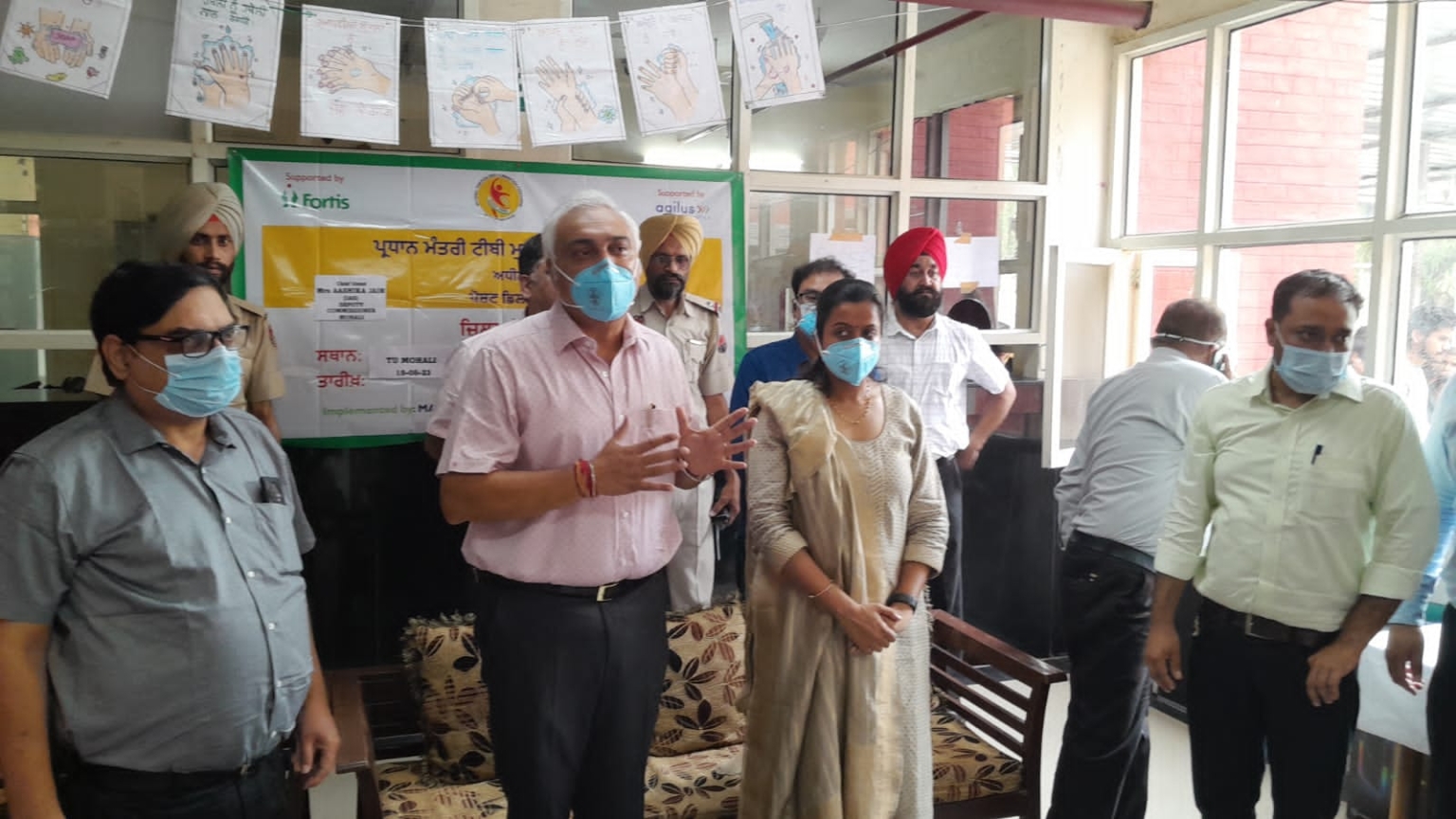 प्रधानमंत्री टीबी मुक्त भारत अभियान पहल के तहत फोर्टिस हॉस्पिटल मोहाली ने टीबी रोगियों को वितरित की न्यूट्रिशन किट