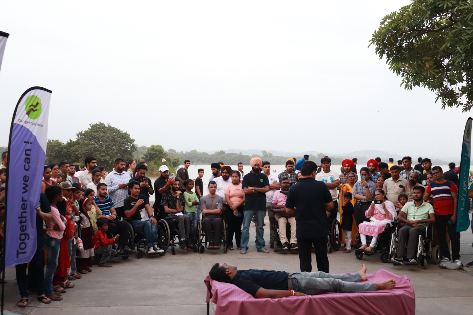 चंडीगढ़ स्पाइनल रिहैब ने नुक्कड़ नाटक के साथ वल्र्ड स्पाइनल कॉर्ड इंजरी डे मनाया