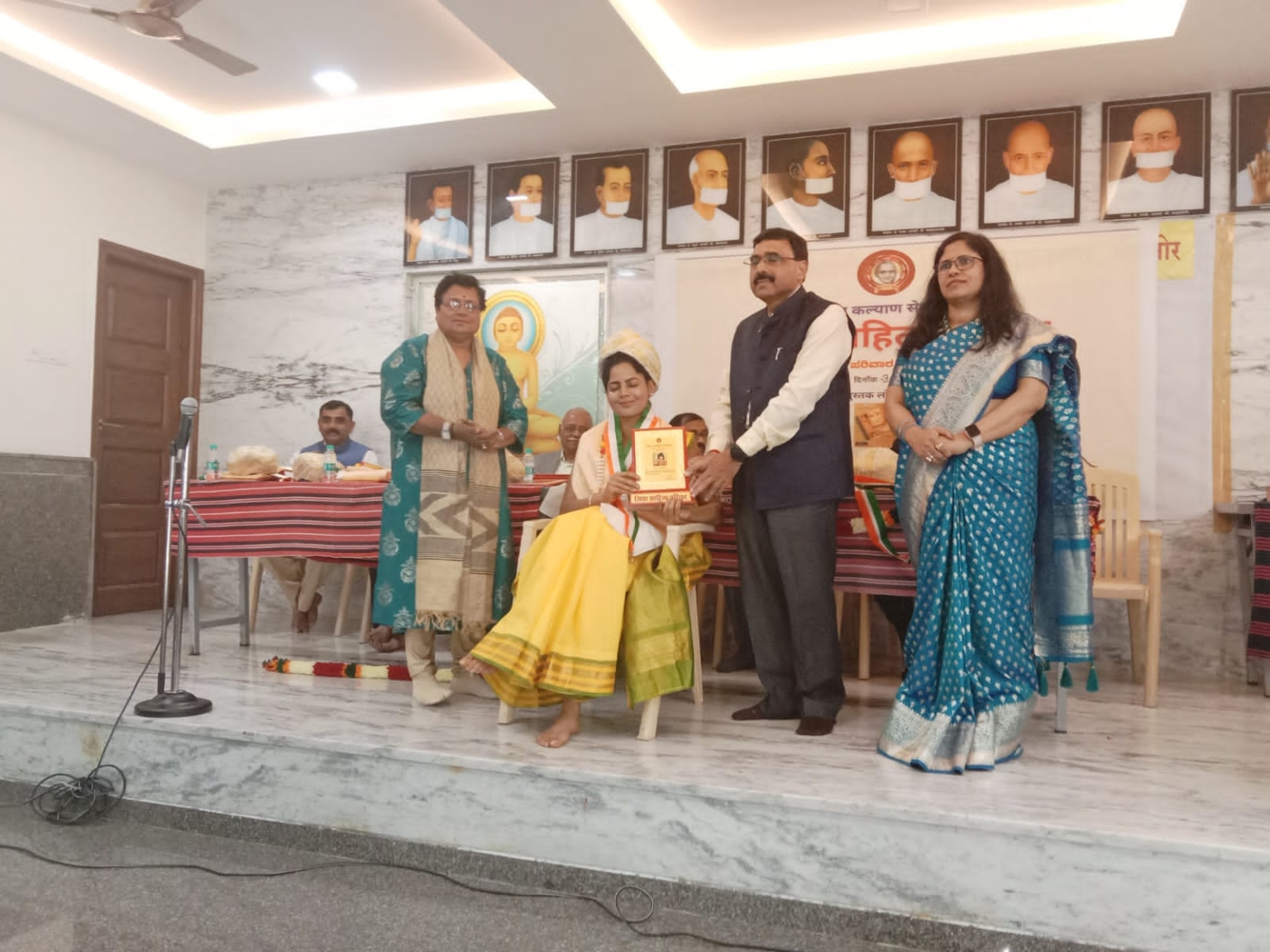 पिंजौर की बेटी प्रीति योगिनी को बेंगलुरु में कर्नाटक रतन शिरोमणि सम्मान मिला