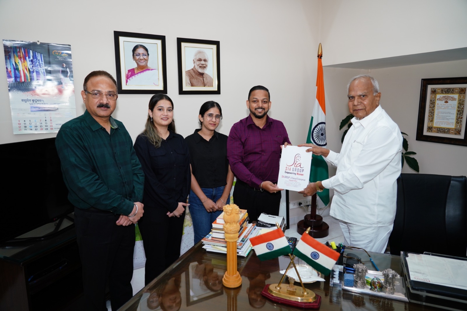 स्वतंत्रता सैनानियों के उत्तराधिकारीयो को उनका हक व सुविधाएं दिलाने की मांग – प्रशासक को मिले अरूण सूद