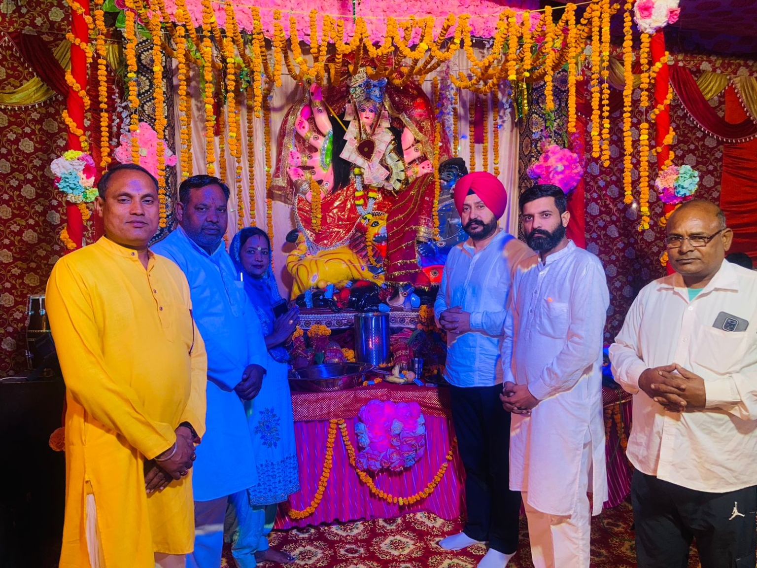 धार्मिक आयोजनों से देश व समाज में होती है आध्यात्मिक उन्नति : कर्मवीर बुटर