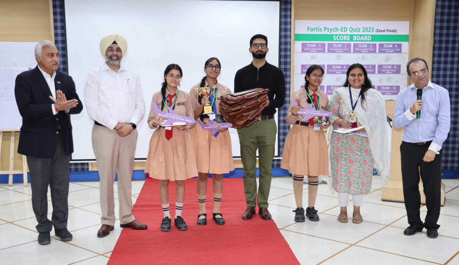 फोर्टिस हॉस्पिटल .ने उत्तरी क्षेत्र के लिए साइक-एड 2023 जोनल फाइनल की मेजबानी की