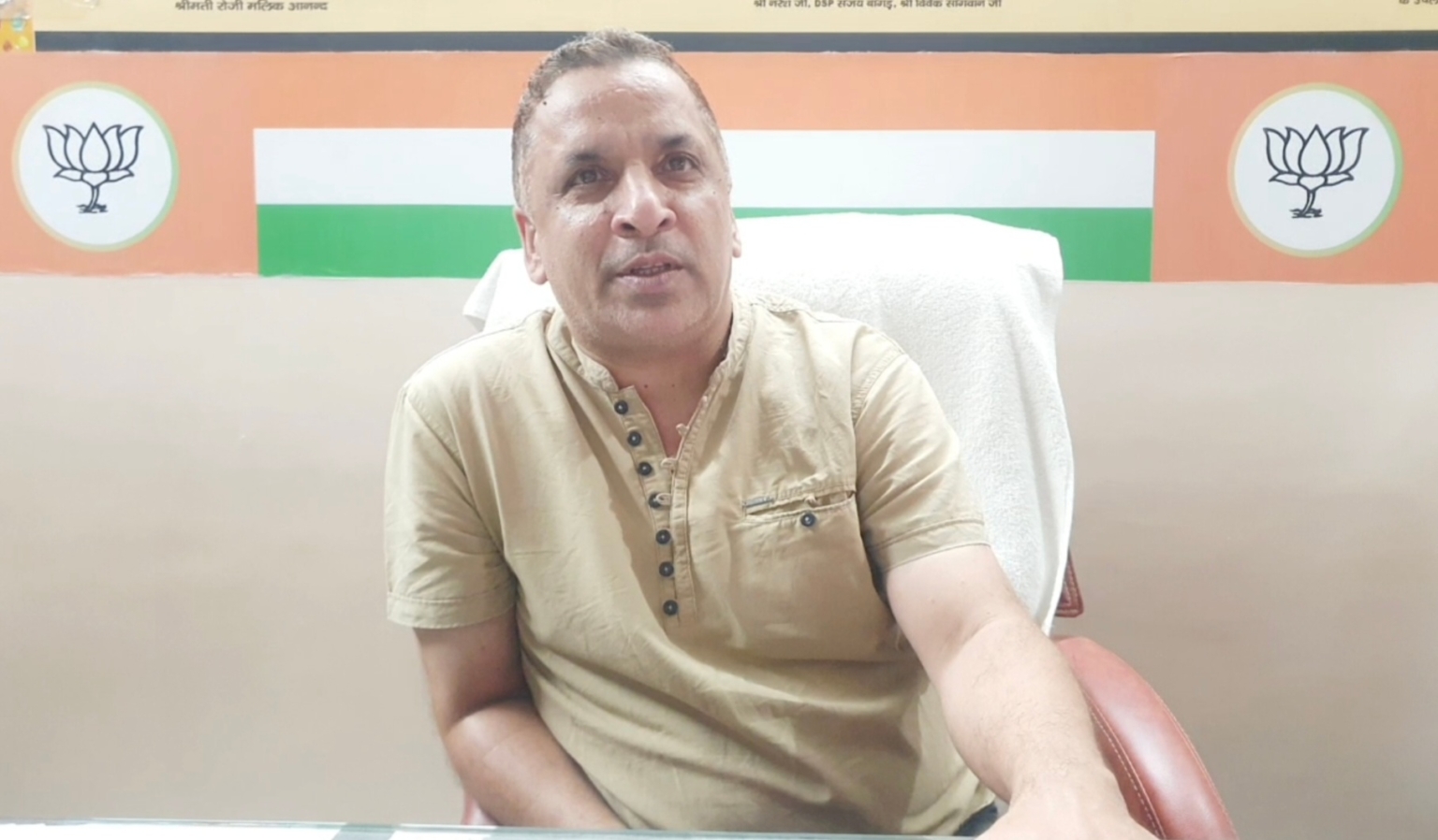 जनता के स्नेह व सहयोग से पुनः सरकार बनाने का कार्य करेगी भाजपा : राजेश सेठ