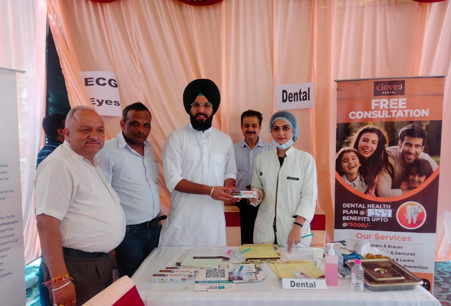 भारत विकास परिषद् दक्षिण 6 शाखा द्वारा चिकित्सा शिविर शेल्बी हॉस्पिटल मोहाली के सहयोग से लगाया गया