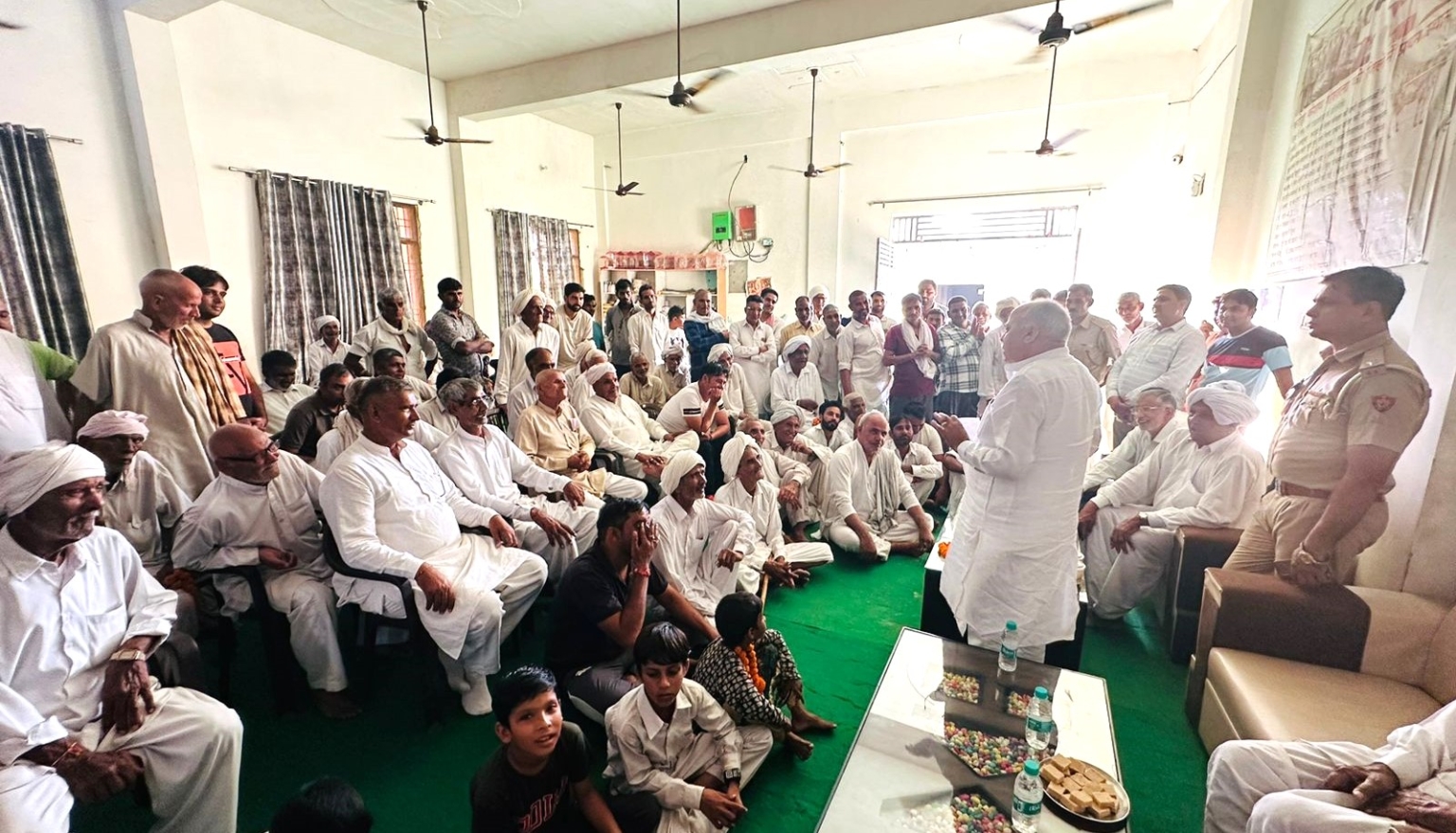 पूरी ईमानदारी के साथ कर रहे हैं पूण्डरी हल्के की सेवा : रणधीर सिंह गोलन