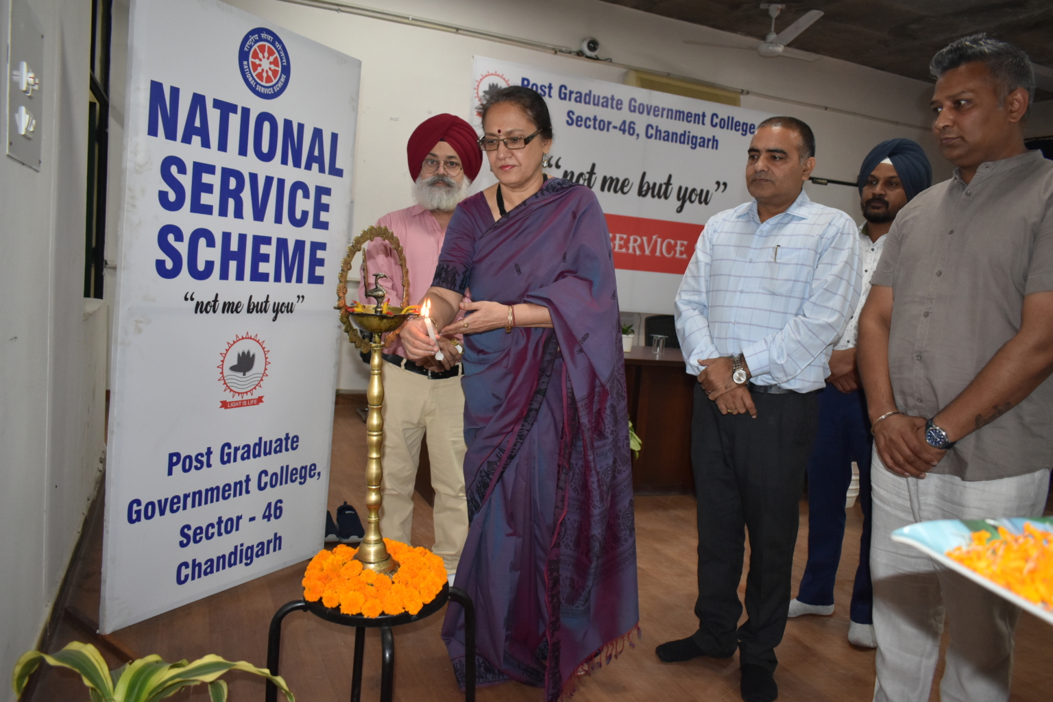 एनएसएस शिविर में सीखने के मौके का अधिकतम लाभ उठाने का आग्रह किया डॉ. आभा सुदर्शन ने