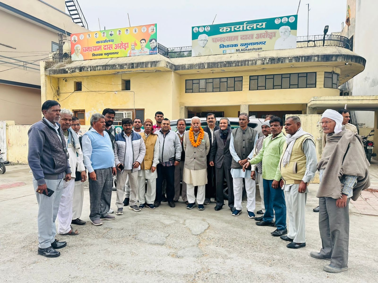 भाजपा कर्मचारी प्रकोष्ठ ने विधायक का आभार जताया : रोशन लाल शर्मा