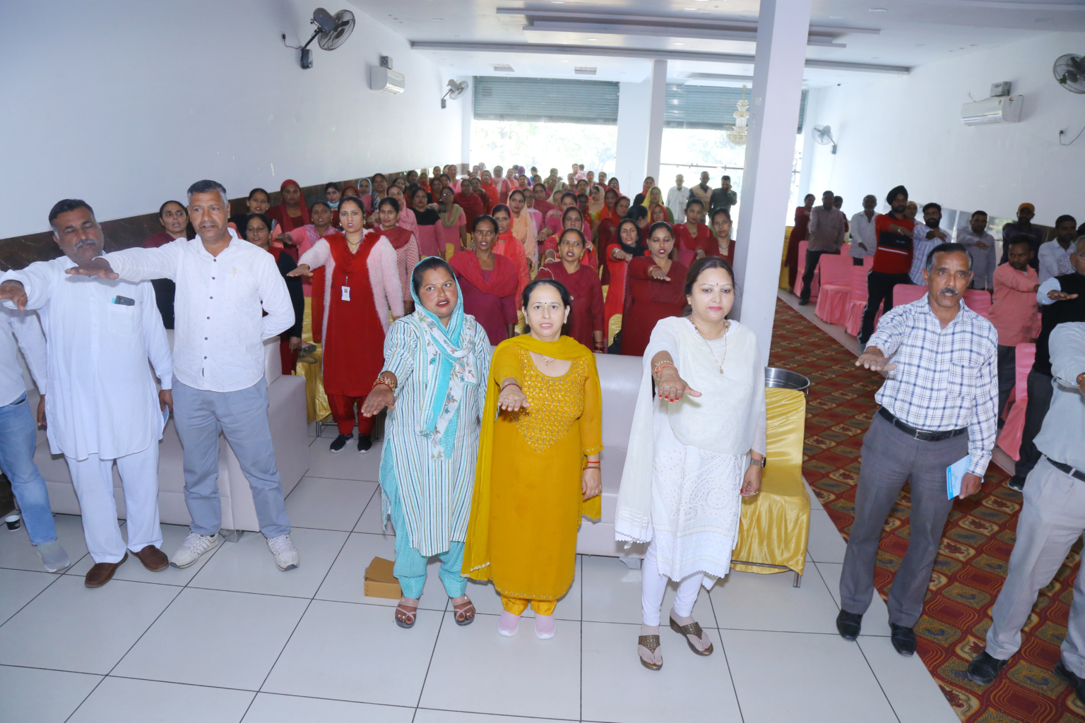 जन स्वास्थ्य अभियांत्रिकी विभाग एवं वासो द्वारा प्रशिक्षण कार्यक्रम आयोजित