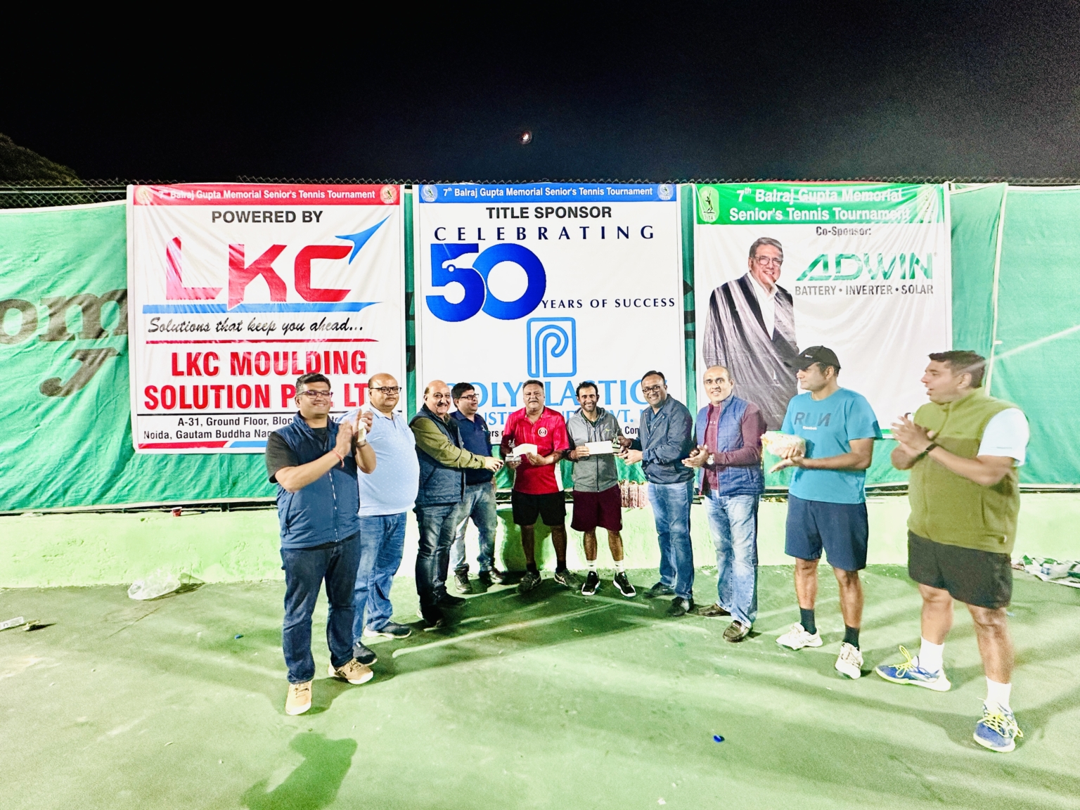 जगाधरी यमुनानगर टेनिस एसोसिएशन द्वारा बलराज गुप्ता मेमोरियल सीनियर्स टेनिस टूर्नामेंट आयोजित