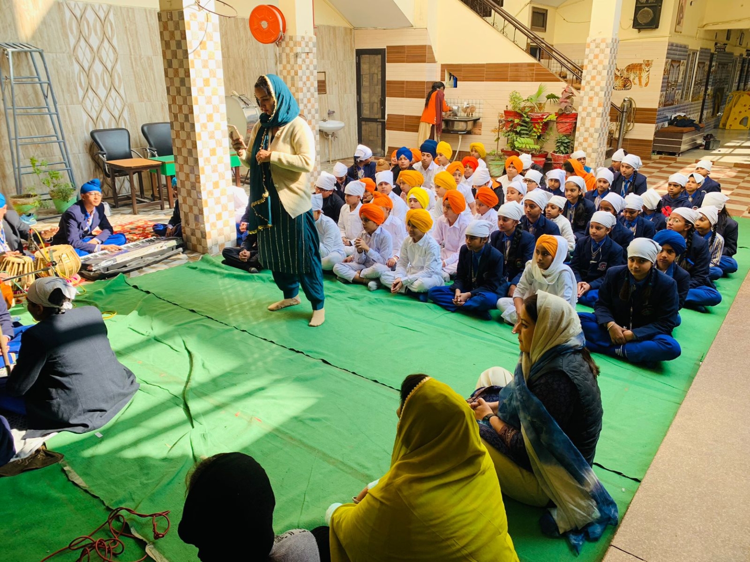 शिवालिक किड्स स्कूल में 4 साहिबजादों का शहीदी दिवस मनाया