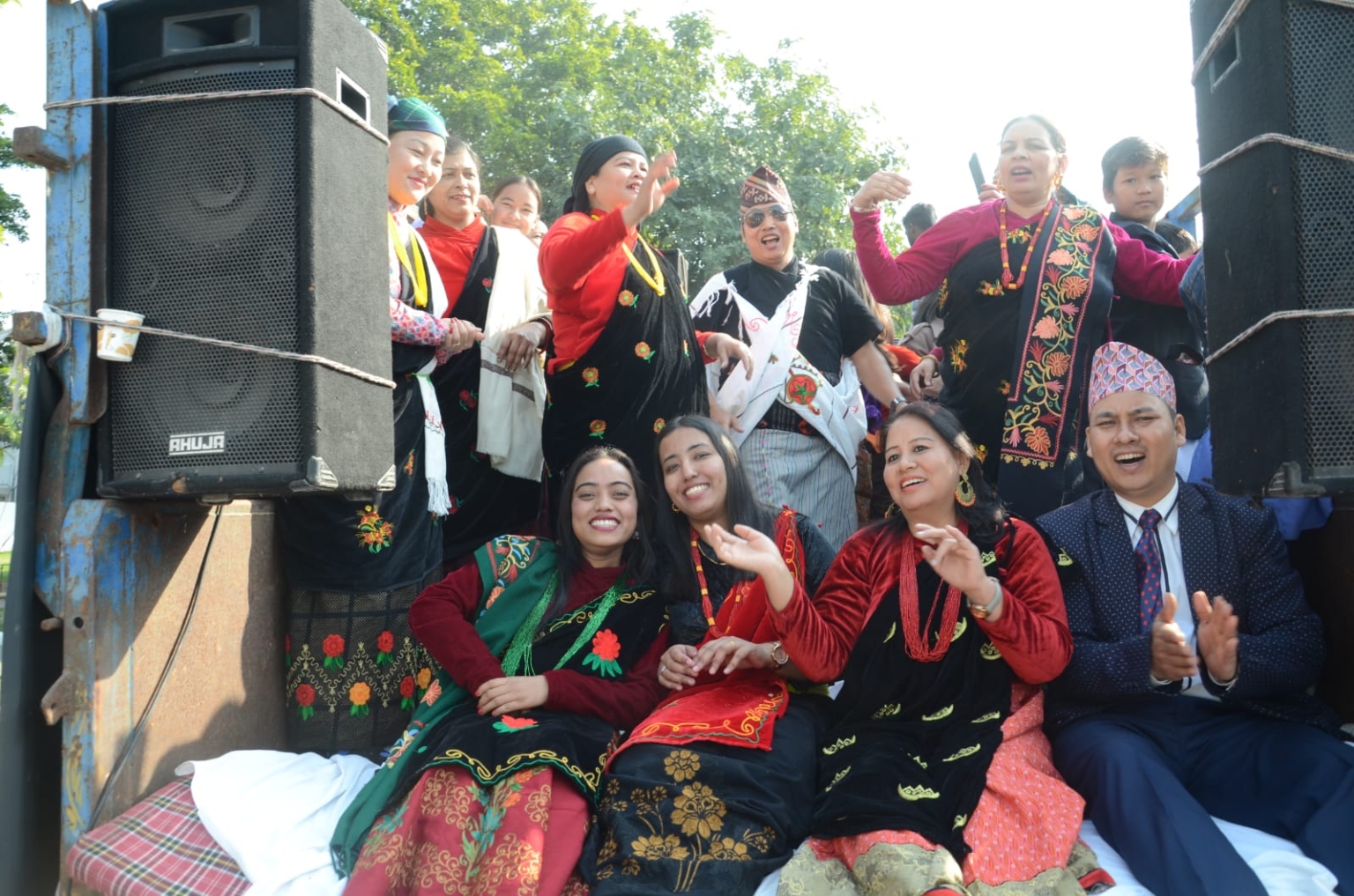 क्रिसमस के उपलक्ष्य में ट्राईसिटी चर्च एसोसिएशन ने शोभायात्रा का किया आयोजन