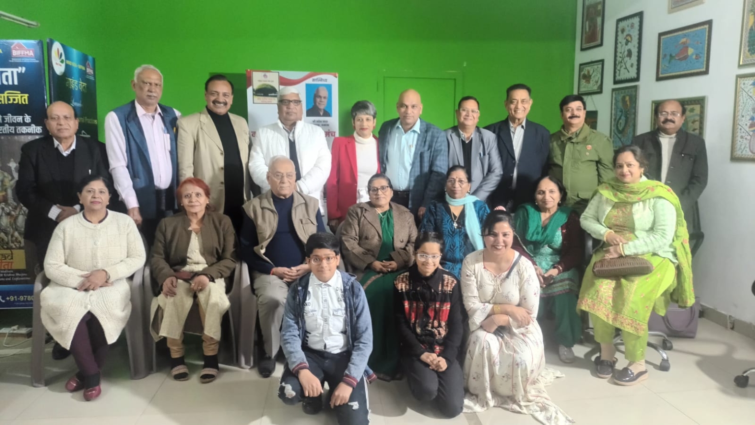 वरिष्ठ नागरिक काव्य मंच चण्डीगढ़ इकाई की मासिक काव्य गोष्ठी