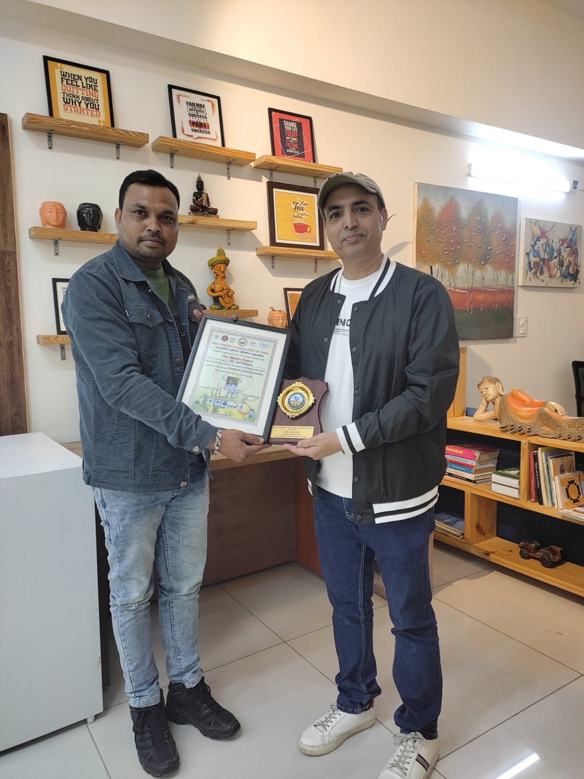 अनिल शर्मा सॉफ्ट क्रिकेट एसोसिएशन के महासचिव नियुक्त