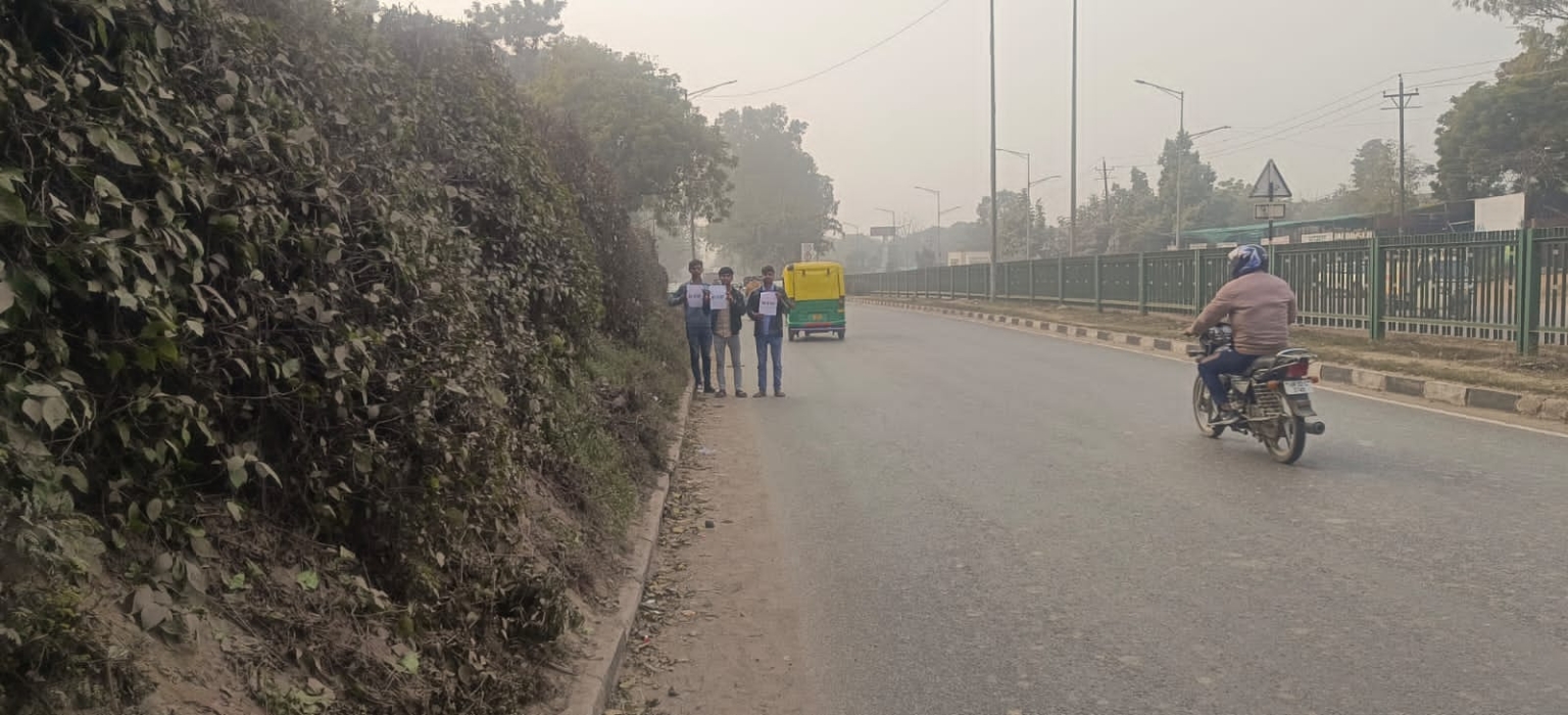 पंचकूला से हल्लोमाजरा की ओर जानेवाली सड़क पर हो रहे हादसे