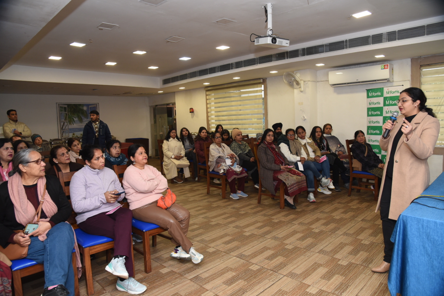 चंडीगढ़ प्रेस क्लब मेंआयोजित कैंसर जागरूकता सत्र में 50 से अधिक महिला पत्रकारों ने भाग लिया