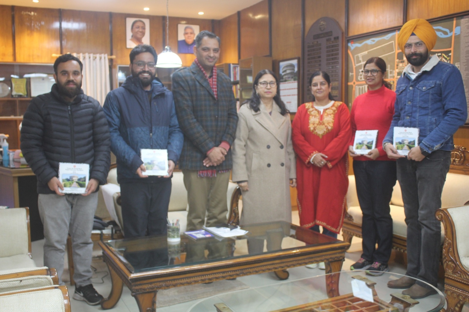 PU Proud with four students Selected  as Medical Social Workers
