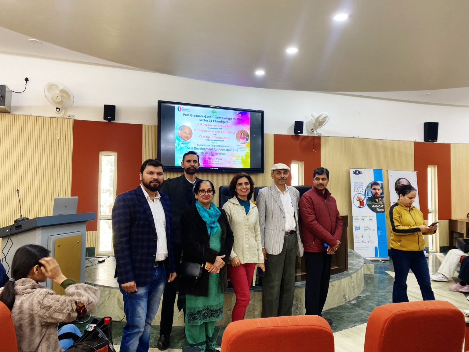 चंडीगढ़ के विभिन्न कॉलेजों में इंटरनेशनल एनीमेशन डे मनाया